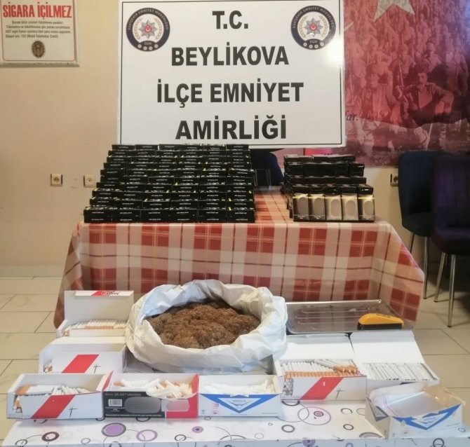 Kaçak Tütün Satan Şahsa Yönelik Operasyon Yapıldı