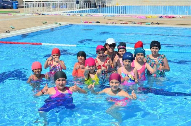Yunusemre’de Bin Çocuk Yüzme Öğrendi