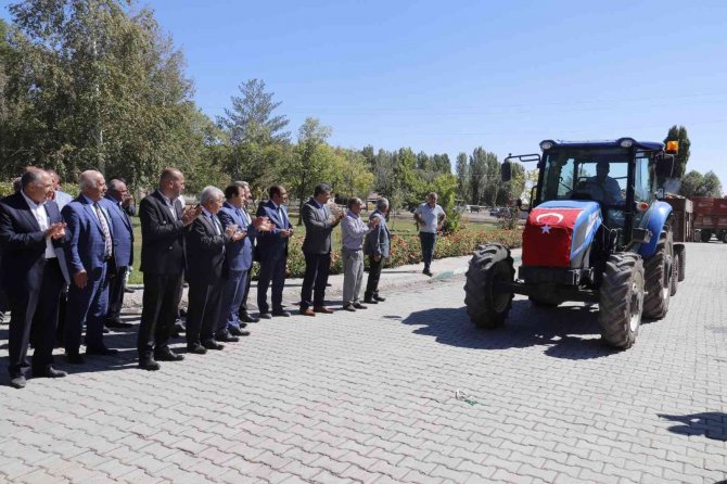 Ağrı’da Pancar Alım Töreni Düzenlendi