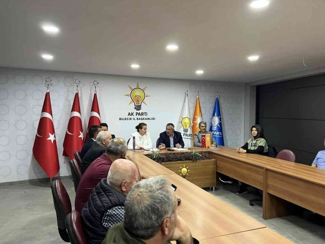 Ak Parti Haftalık Olağan İl Yönetim Kurulu Toplantısı Yapıldı