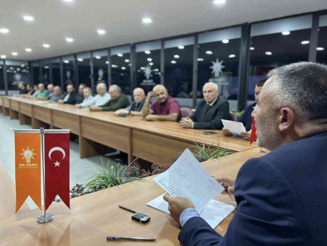 Ak Parti Haftalık Olağan İl Yönetim Kurulu Toplantısı Yapıldı
