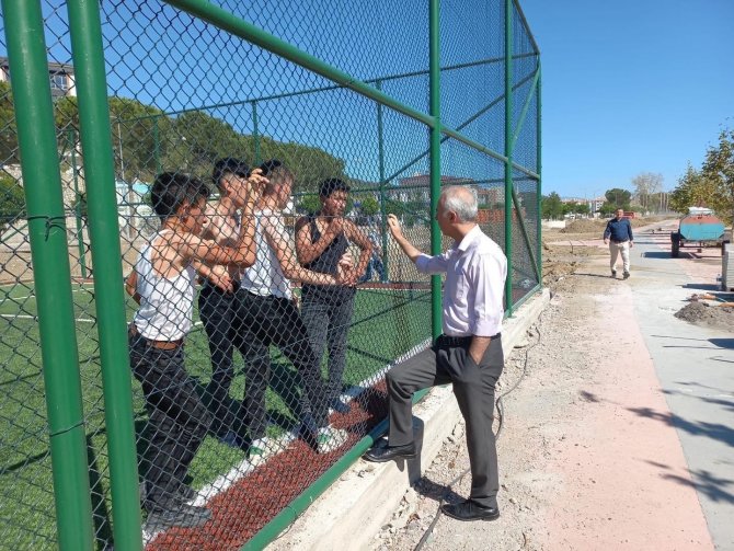Taşova Millet Bahçesi Çalışmaları Devam Ediyor