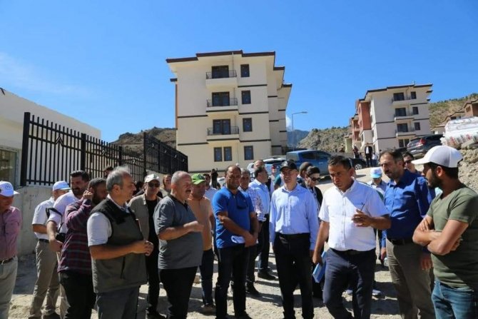 Yusufeli’nde Yeni İlçedeki Konutların Taşınma İşlemine Başlandı