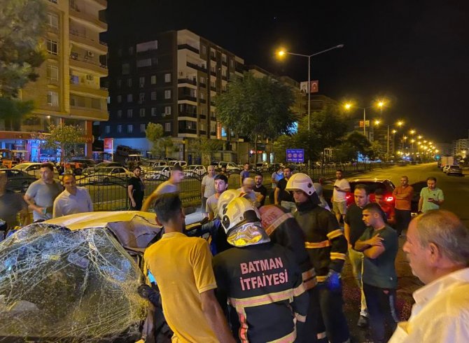 Batman’da 1 Kişinin Öldüğü Kaza Kamerada