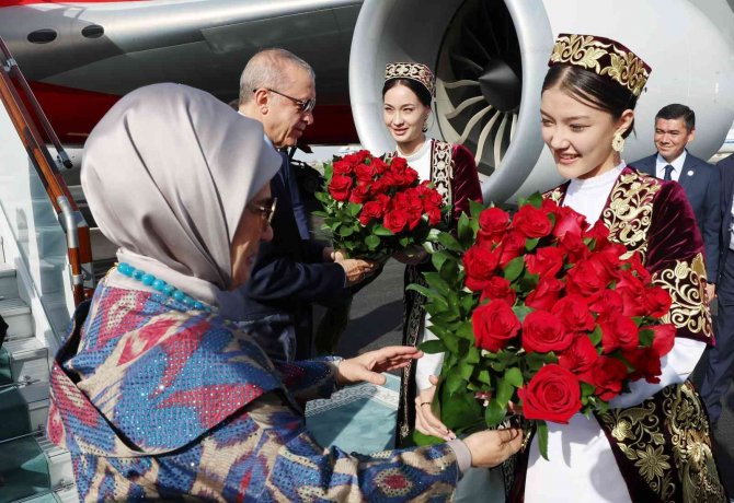 Cumhurbaşkanı Erdoğan, Özbekistan’da
