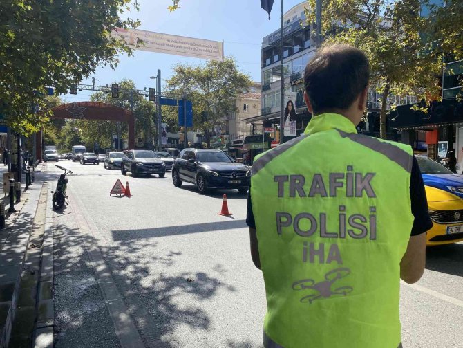 Kadıköy’de Dron Destekli Denetimde Sürücülere Ceza Yağdı