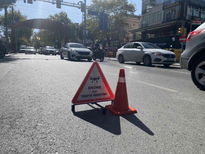Kadıköy’de Dron Destekli Denetimde Sürücülere Ceza Yağdı