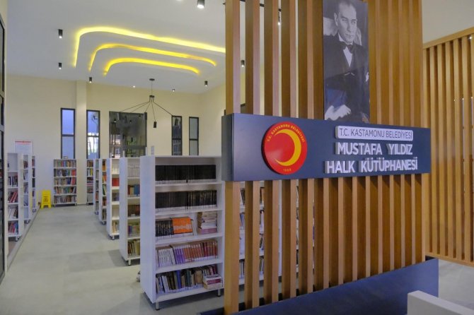 Kastamonu Yeni Kütüphanesine Kavuştu