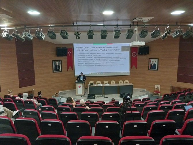 Kastamonu Üniversitesi’nde ’İ̇slam Astronomisinde Evren’ Ele Alındı
