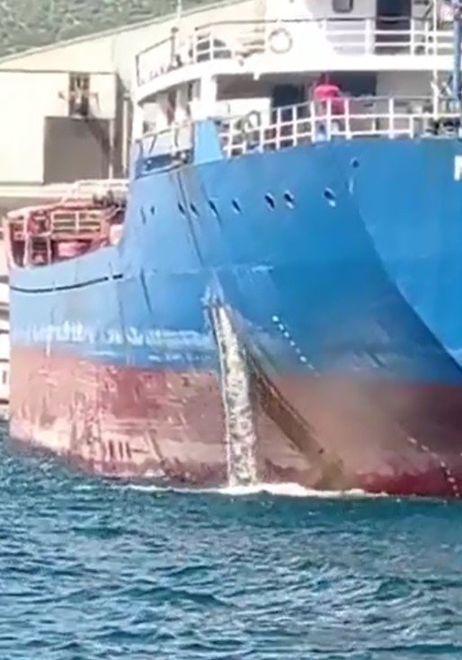İ̇zmit Körfezi’ni Kirleten Gemiye 5 Milyon Lira Ceza