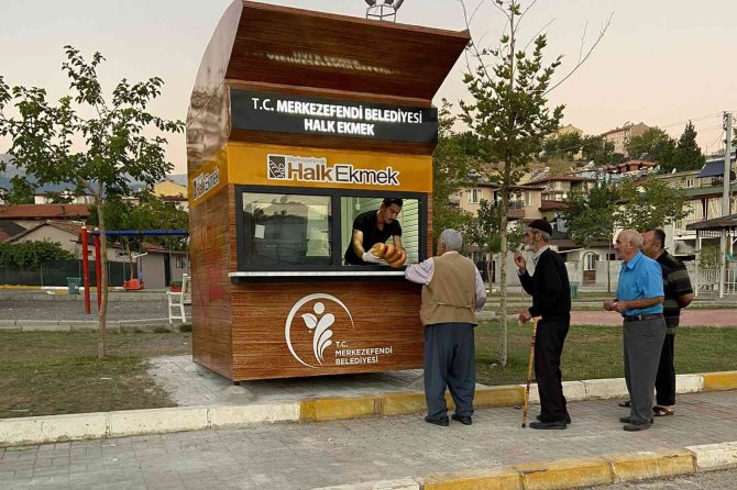 Merkezefendi Halk Ekmek Projesinde Büfe Sayısı 6’ya Yükseldi