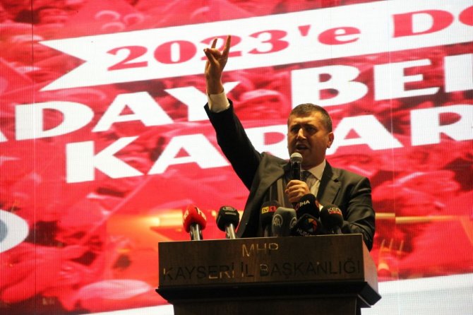 Mhp’li Özdemir: “Kayseri Her Yönden Tarihi Bir Güne Hazırlanıyor”