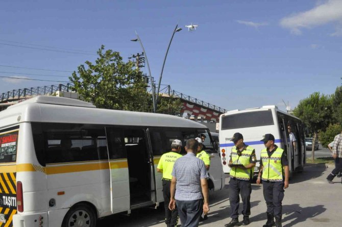 Turgutlu’da Okul Servis Araçları Denetlendi
