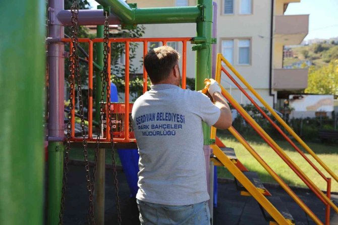 Serdivan’da Parklara Modern Dokunuş