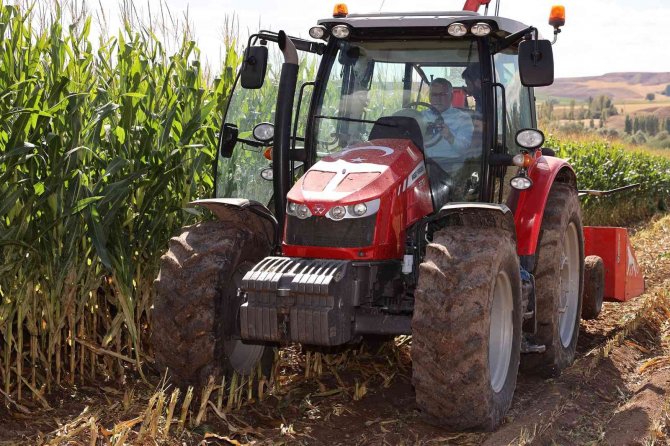 Sivas’ta Silajlık Mısır Hasadı Yapıldı