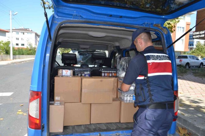 Tekirdağ’da Kaçak Alkol Satışına Jandarma Baskını