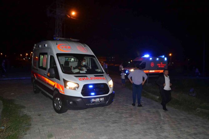 Ergene’de Trafik Kazası: 2 Yaralı