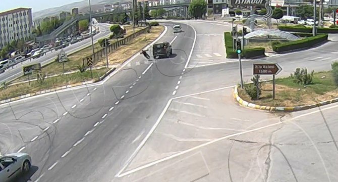 Tokat’ta Trafik Kazaları Kgys Kameralarına Yansıdı