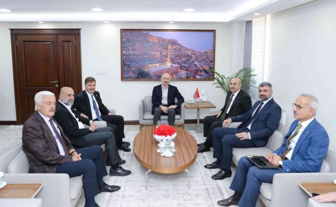 Ulaştırma Ve Altyapı Bakanı Karaismailoğlu Mardin’de