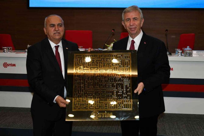 Abb Başkanı Mansur Yavaş Ostim Sanayicileriyle Buluştu