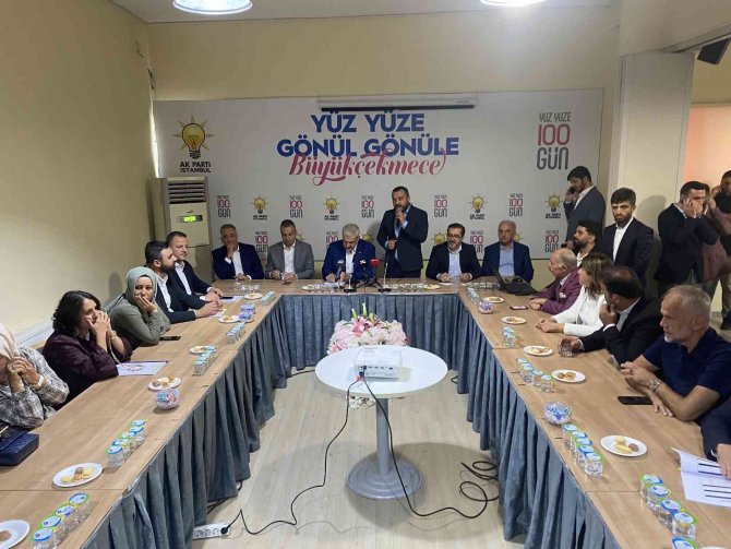 Ak Parti’den 19 Belediye Başkanıyla Büyükçekmece’de “Yüz Yüze 100 Gün” Programı