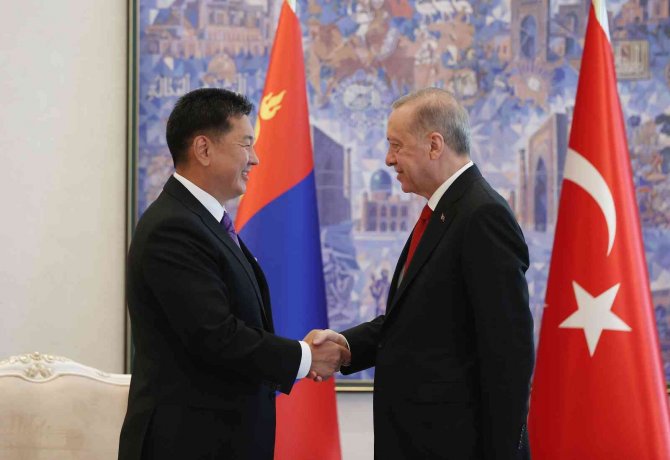 Cumhurbaşkanı Erdoğan, Çinli Ve Moğolistanlı Mevkidaşıyla Görüştü