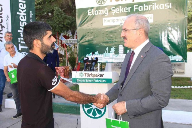 Elazığ’da Şeker Pancarı Alım Kampanyası Başladı