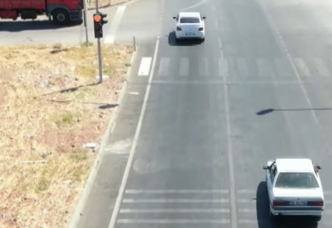 Gaziantep’te Dron Destekli Trafik Denetiminde 17 Araca Ceza
