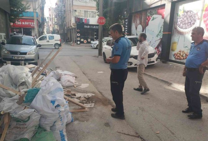 Gemlik’te İnşaat Atıklarına Sıkı Denetim