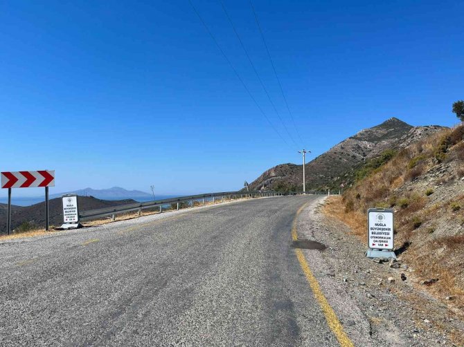 Datça Yazı-knidos Yoluna Çelik Oto Korkuluk