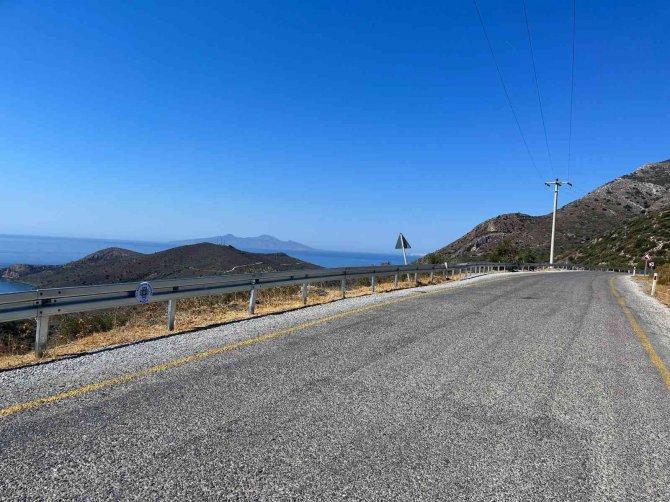 Datça Yazı-knidos Yoluna Çelik Oto Korkuluk