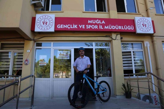 Muğla’da "İ̇şime Bisiklet İle Gidiyorum" Etkinliği Yapıldı