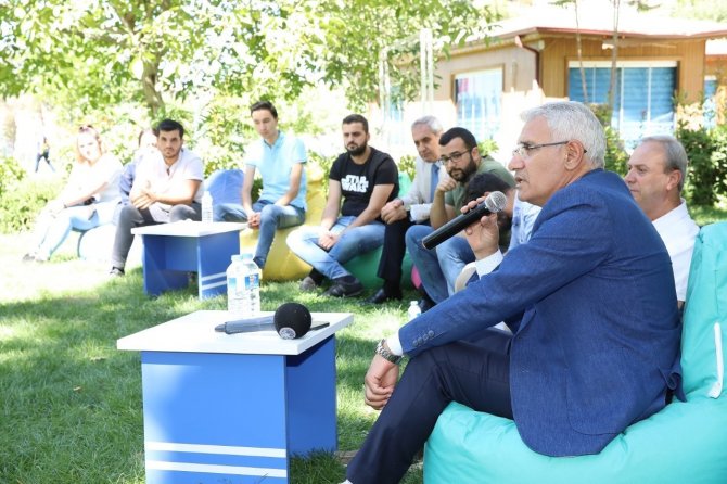 Öğretmen Adaylarından Başkan Güder’e Motivasyon Teşekkürü