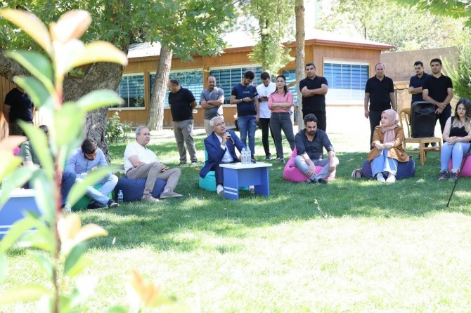 Öğretmen Adaylarından Başkan Güder’e Motivasyon Teşekkürü