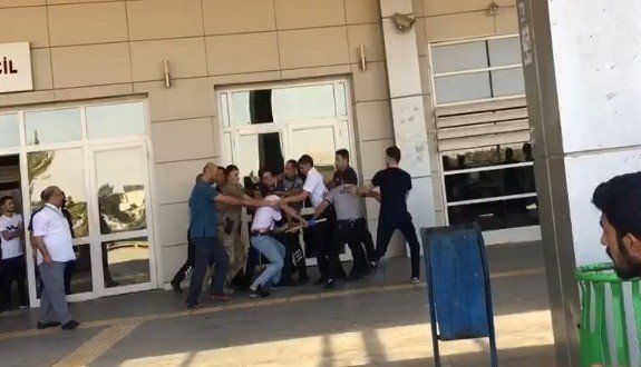 Şanlıurfa’da Sağlıkta Şiddet Kamerada