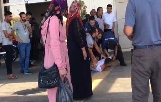 Şanlıurfa’da Sağlıkta Şiddet Kamerada
