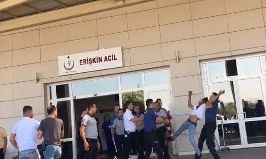 Şanlıurfa’da Sağlıkta Şiddet Kamerada