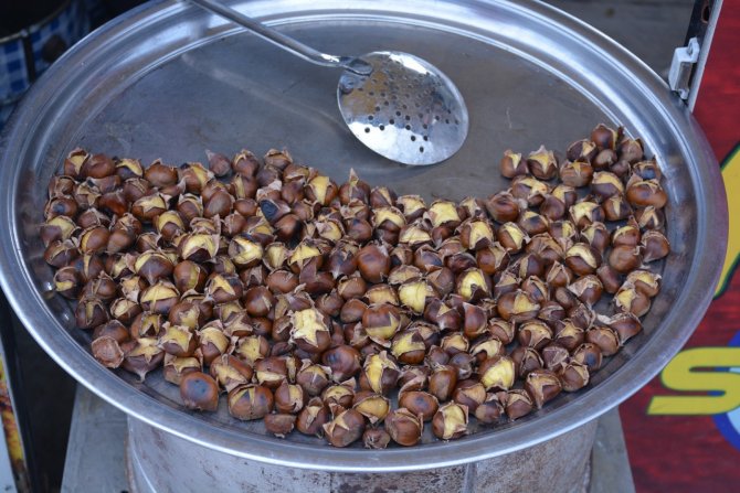 Sinop Kestanesi Tezgahlarda