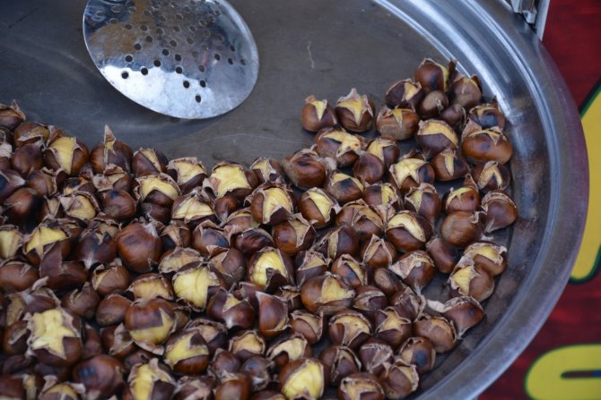 Sinop Kestanesi Tezgahlarda