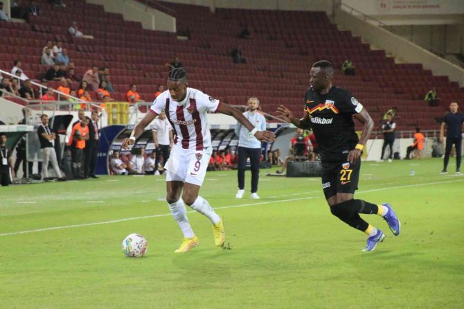 Spor Toto Süper Lig: A. Hatayspor: 0 - Kayserispor: 2 (İ̇lk Yarı)