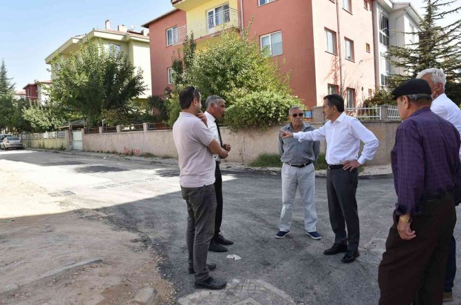 Başkan Ataç Çamlıca’da İncelemelerde Bulundu