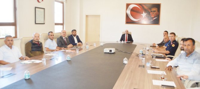 Tavşanlı’da Güvenlik Tedbirleri Karara Bağlandı