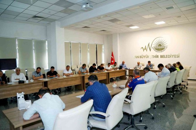 Van Büyükşehir Belediyesi Eylül Ayı Ukome Toplantısı Yapıldı