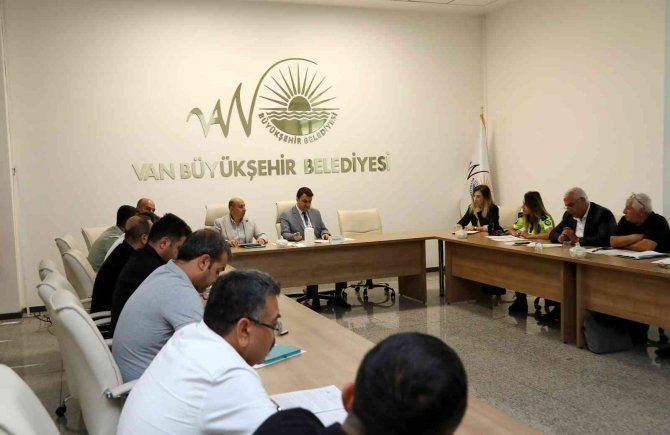 Van Büyükşehir Belediyesi Eylül Ayı Ukome Toplantısı Yapıldı