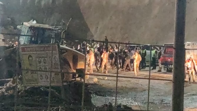 Tünel İnşaatında Göçük Altında Kalan 2 Kişinin Cansız Bedeni Bulundu