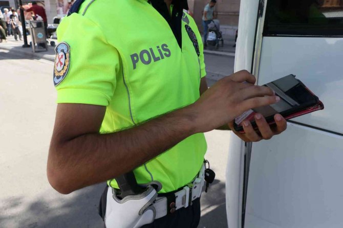 Aksaray’da Toplu Taşıma Araçları Denetleniyor