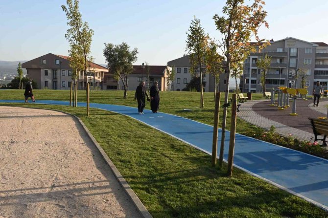 Göçmen Konutları Yeşile Kavuştu