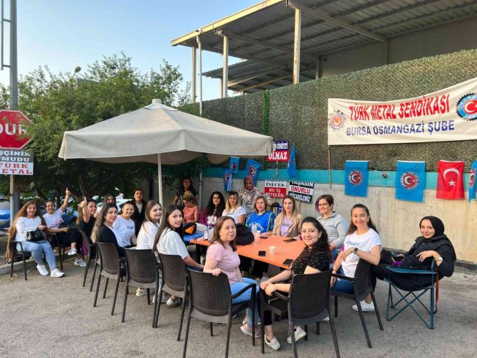 Bursa’da Otomotiv Yan Sanayi Fabrikasındaki Eylem 44 Gündür Sürüyor