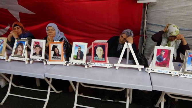 Bir Oğlu Şehit Edilen Diğeri İse Dağa Kaçırılan Anne Bin 111 Gündür Evlat Nöbetinde