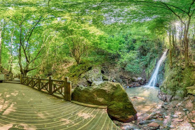 Aydınpınar Şelalesi’ne Çadır Alanları Kuruldu